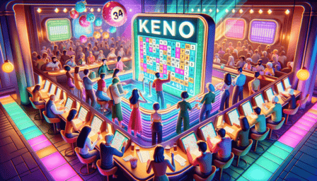 Keno game, pixar-style