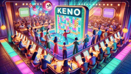 Keno game, pixar-style