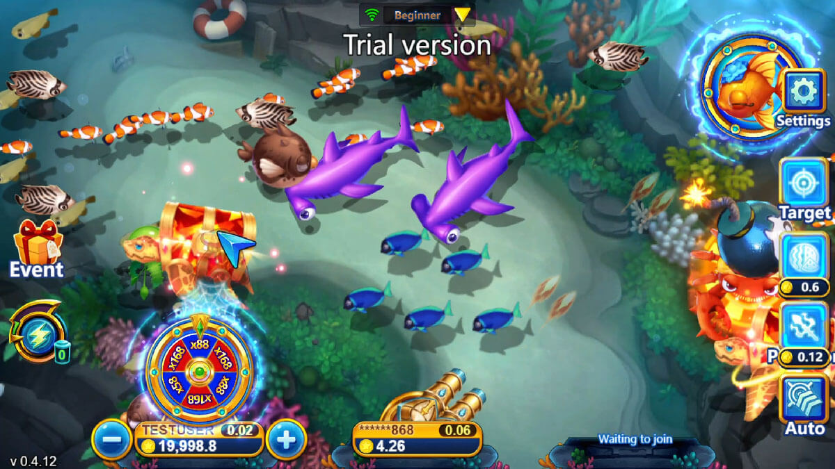 Screenshot of the bonus on Chill Fishing
