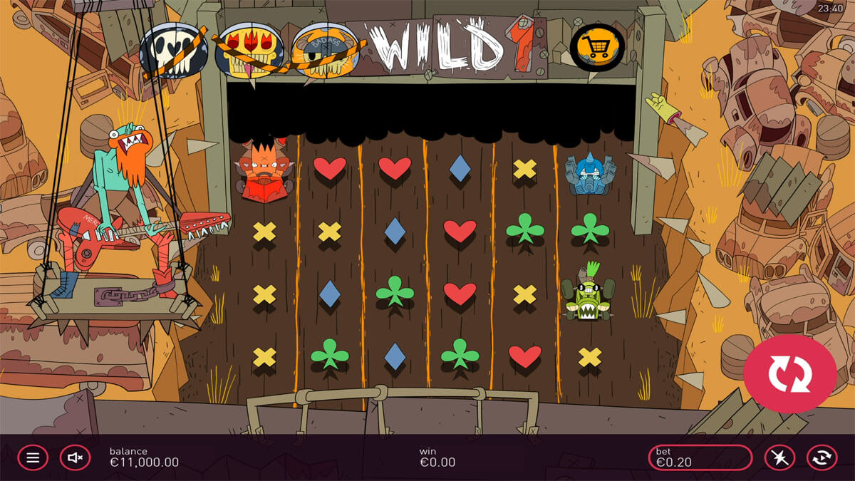 Screenshot of Wild 1 during normal gameplay