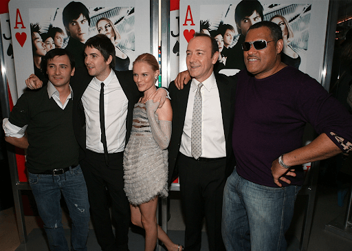 The cast of 21
