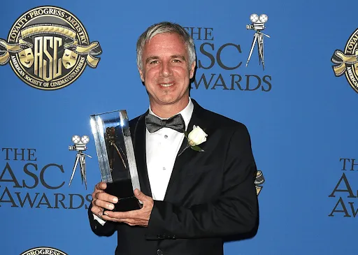 TheLastCasino - Portrait with award at ASC Awards.