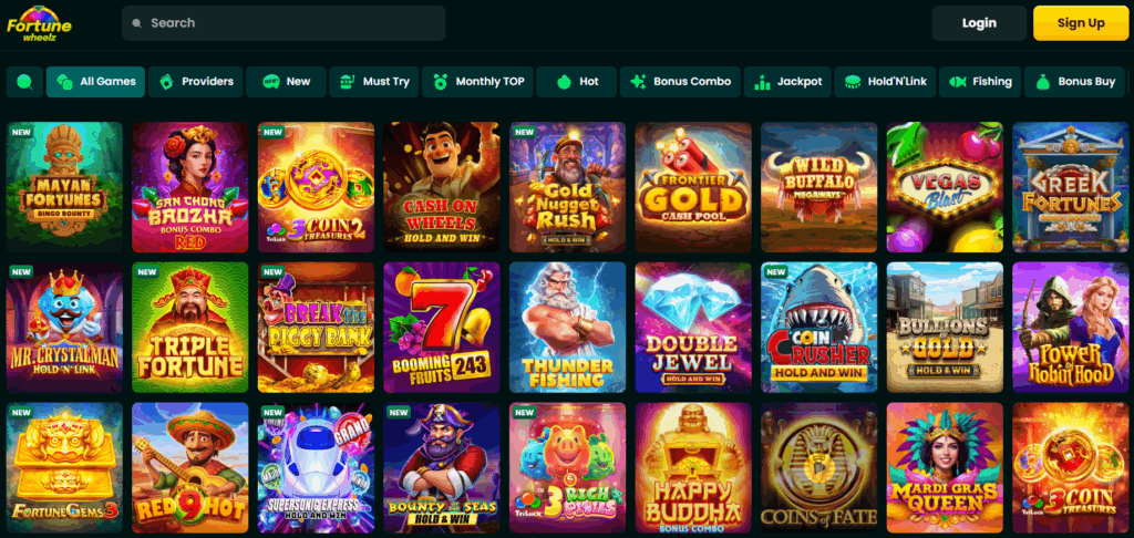 fortune wheelz slots