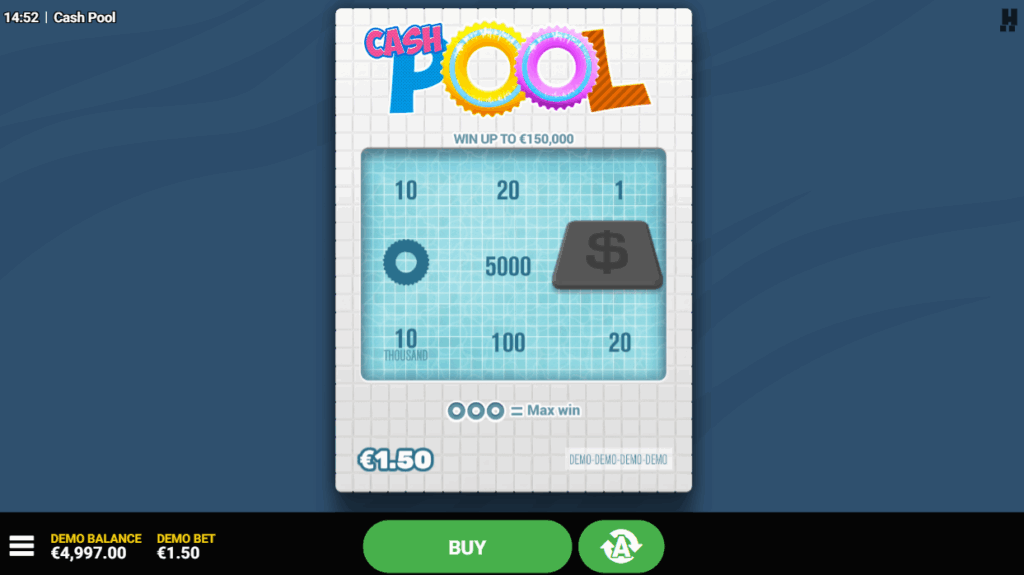 cash pool screenshot