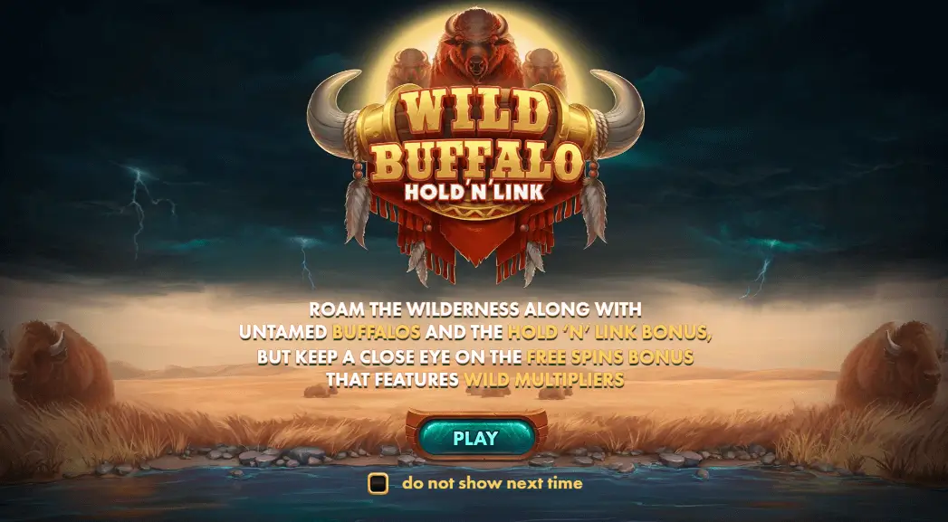 Buffalo Blitz II - Slot game with wild animals.