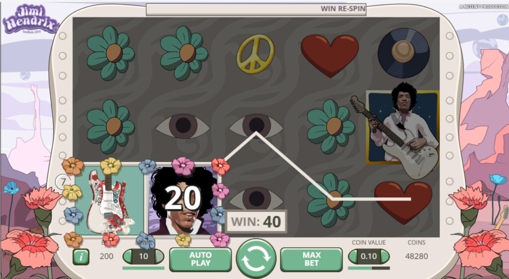 jimi hendrix slot thumbnail