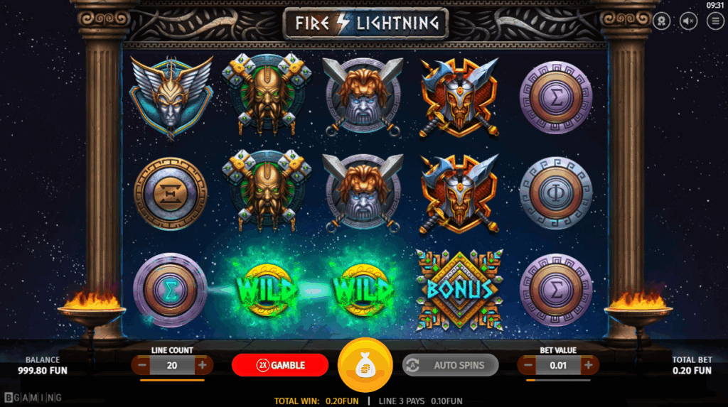 fire lightning screenshot