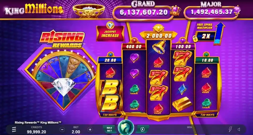 rising reward screenshot