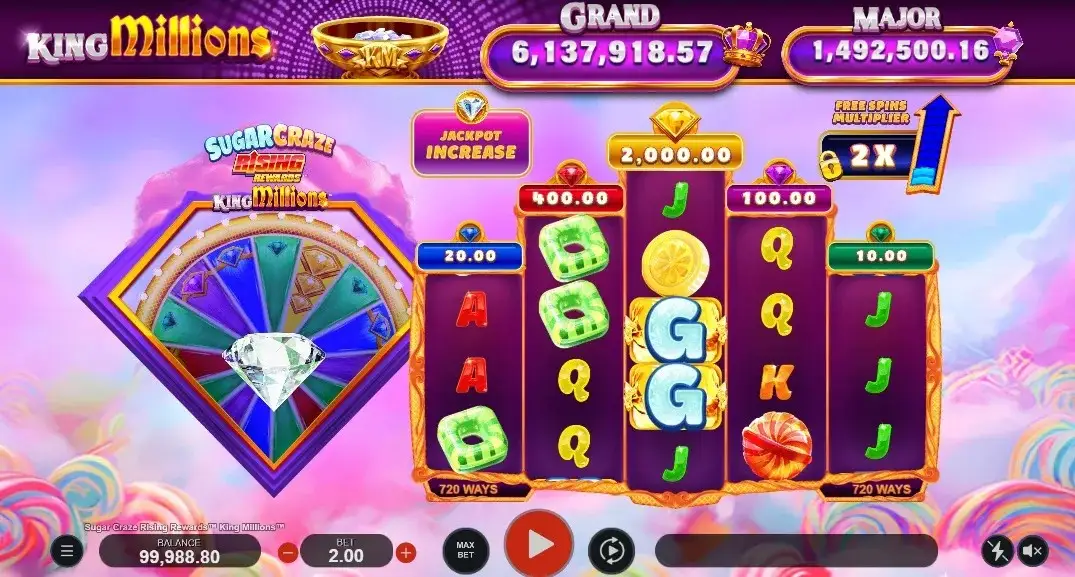 Sugar Craze slot screenshot