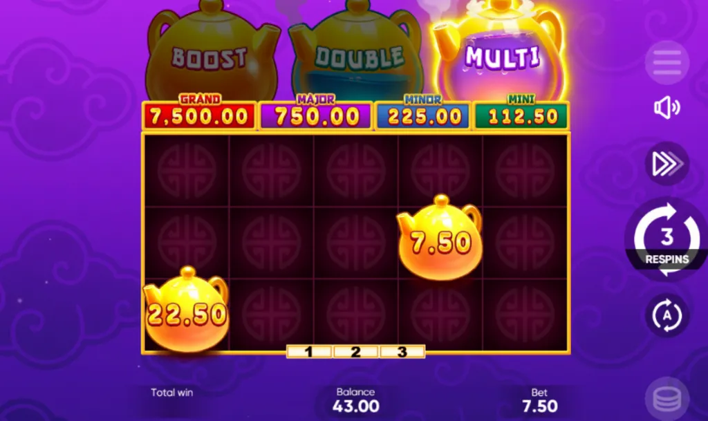 Image 52 - Slot game interface with winnings.