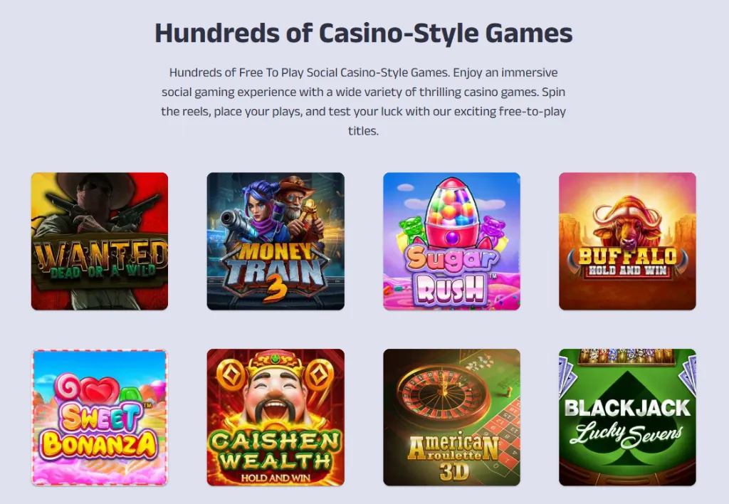 modo.us - Banner with various game icons.