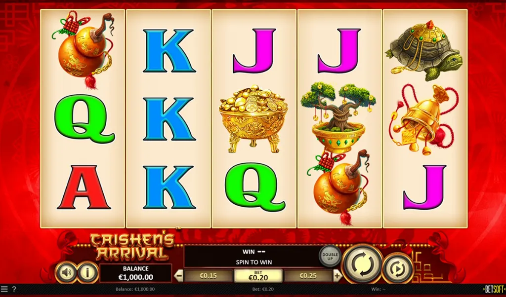 Caishen's Arrival - Slot Game with colorful symbols