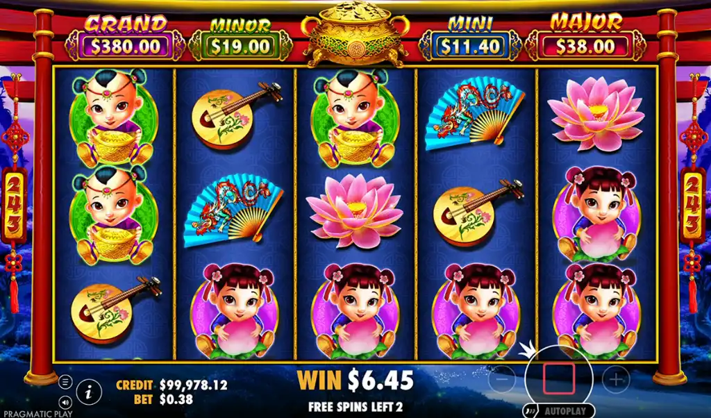 Caishen's Gold - Slot Game with bonus symbols