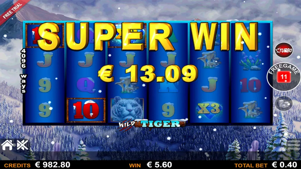 Wild Tiger - Slot Game with Super Win €13.09