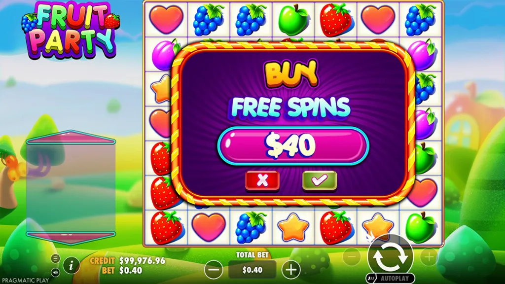 Fruit Party - Product photo with bonus buy option.