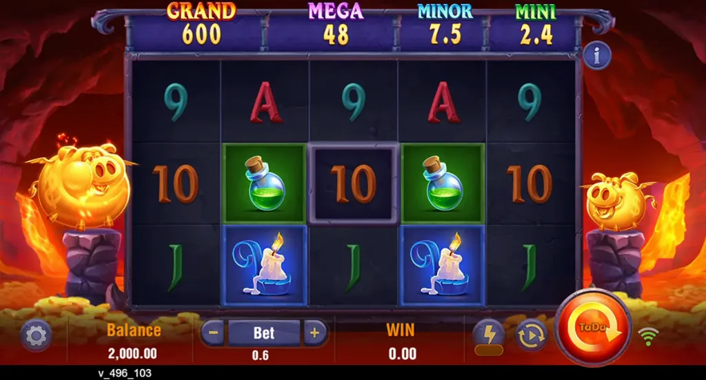 Devil Fire 2 - Game screenshot with vibrant graphics.