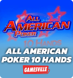 All American Poker 10 Hands