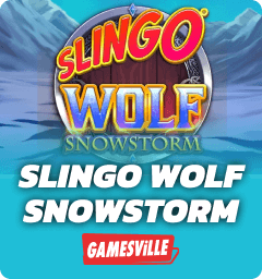 Slingo Wolf Snowstorm