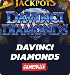 Da Vinci Diamonds Megajackpots