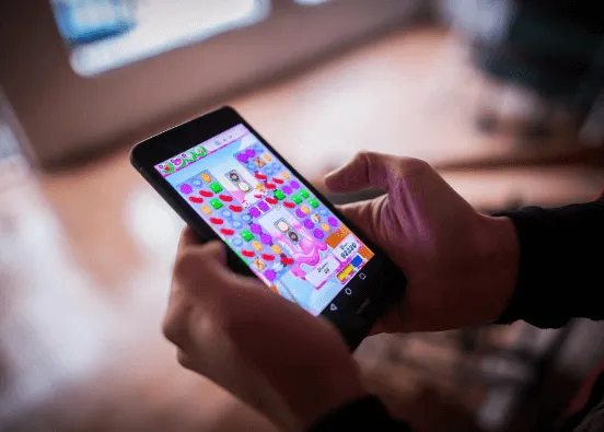 candy crush on mobile