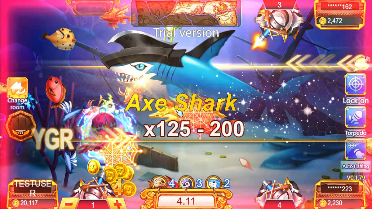 Screenshots of Pirates Fishing bonus