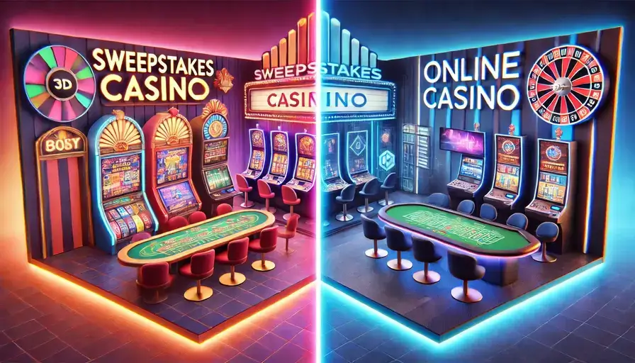 sweepstakes and casino side by side