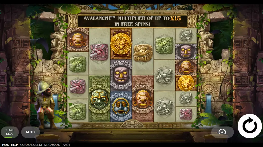 gonzos quest screenshot