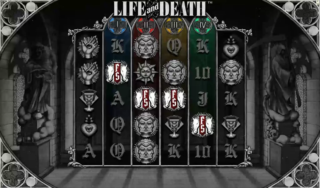 Life and Death - Slot Game with Bonus Trigger