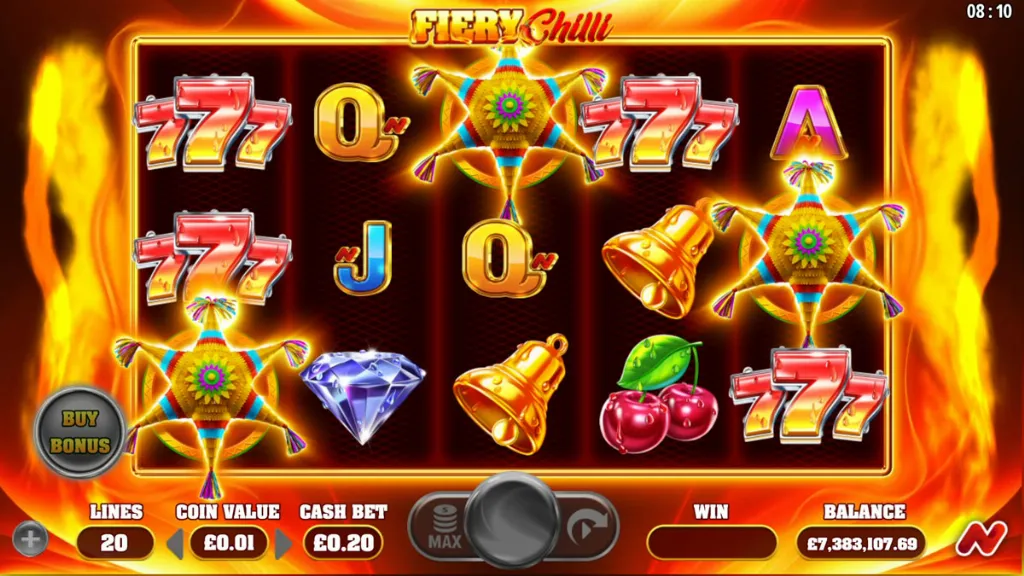 Fiery Chilli - Product photo with bonus trigger.