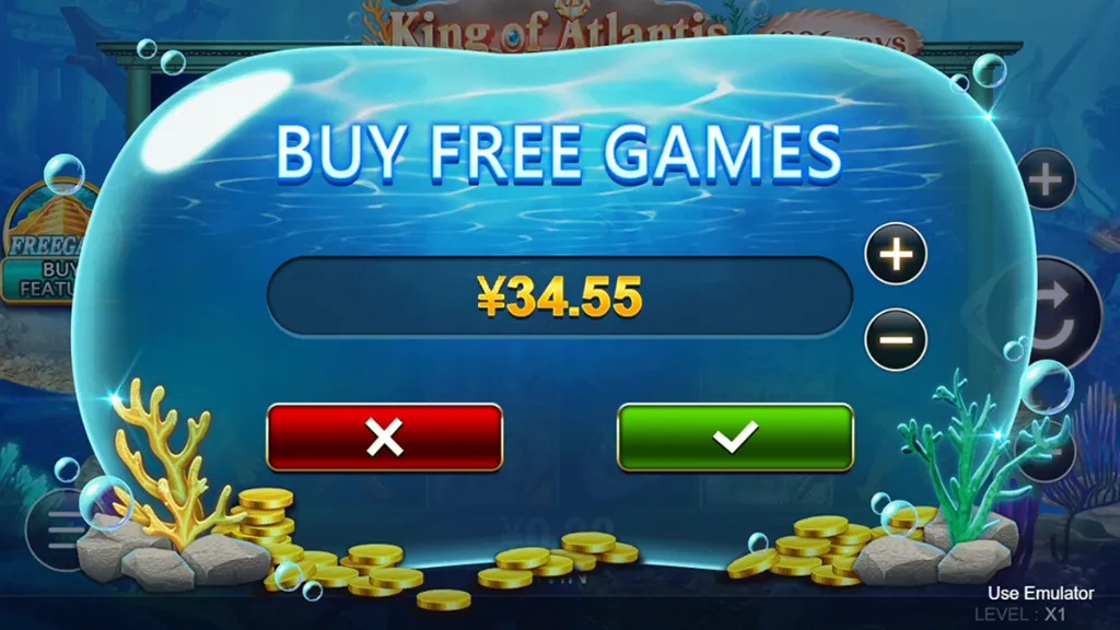 King of Atlantis - Product Photo with Buy Feature