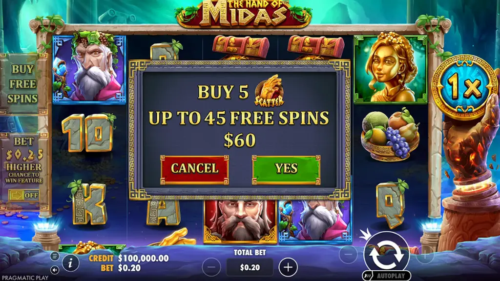 The Hand of Midas - Product photo with bonus buy option.