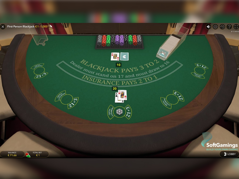 First Person Blackjack