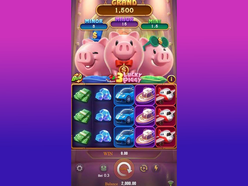 3 Lucky Piggy