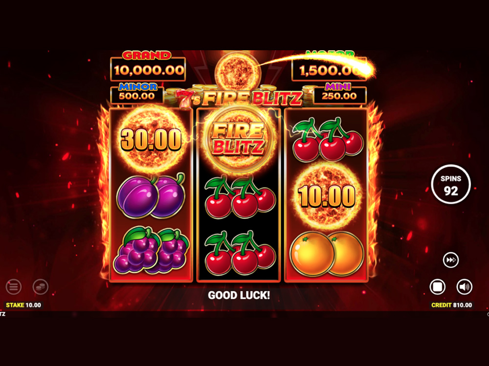 7s Fire Blitz Triple Fire