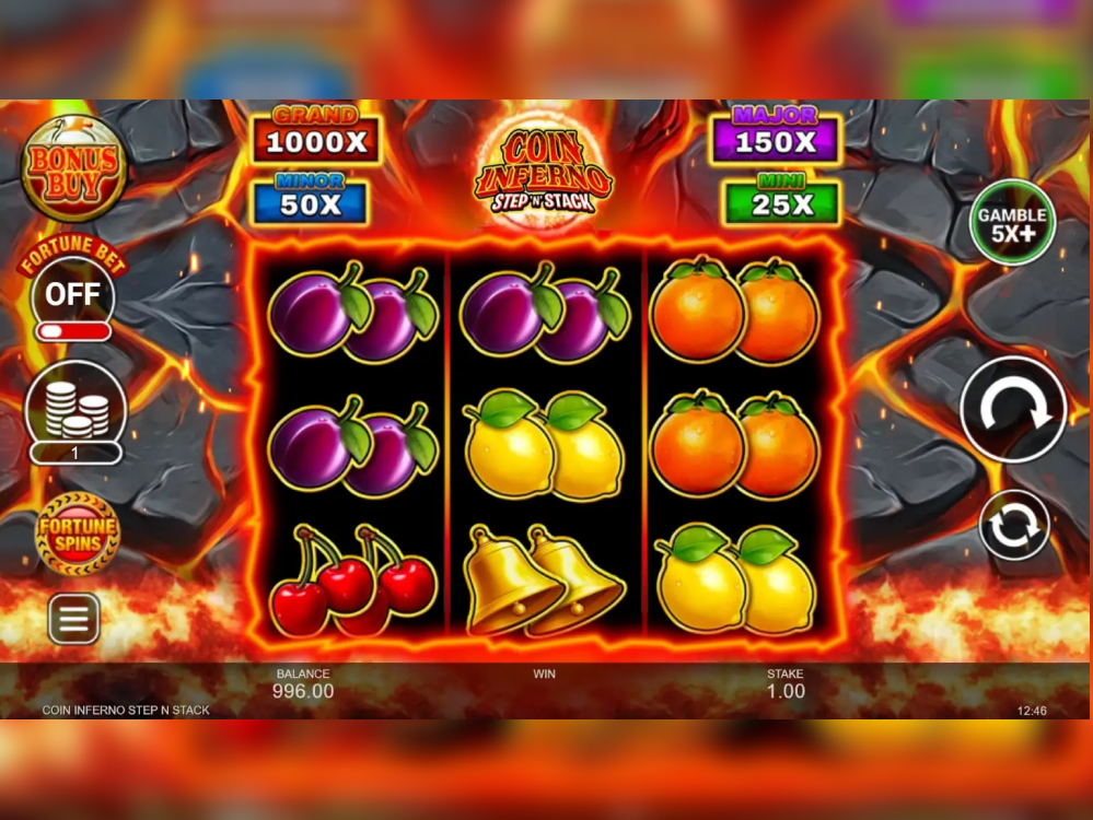 Coin Inferno Step N Stack