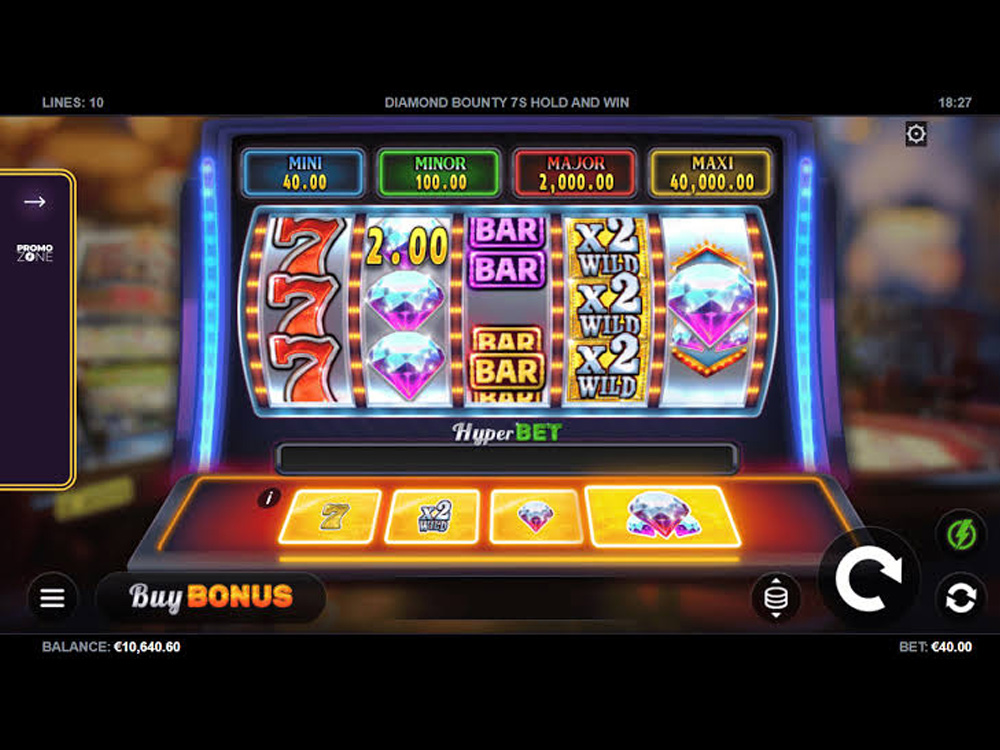 Diamond Bounty 7s Hold & Win