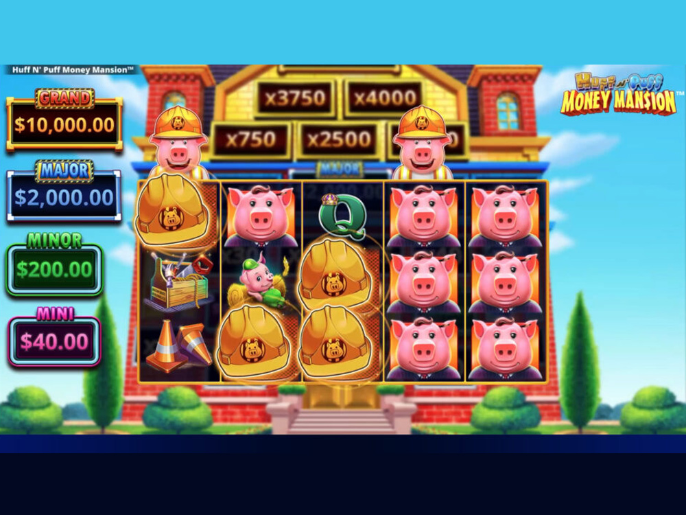 Huff N Puff Money Mansion