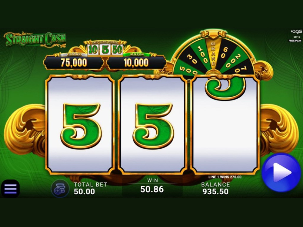 Straight Cash Triple Double Spin