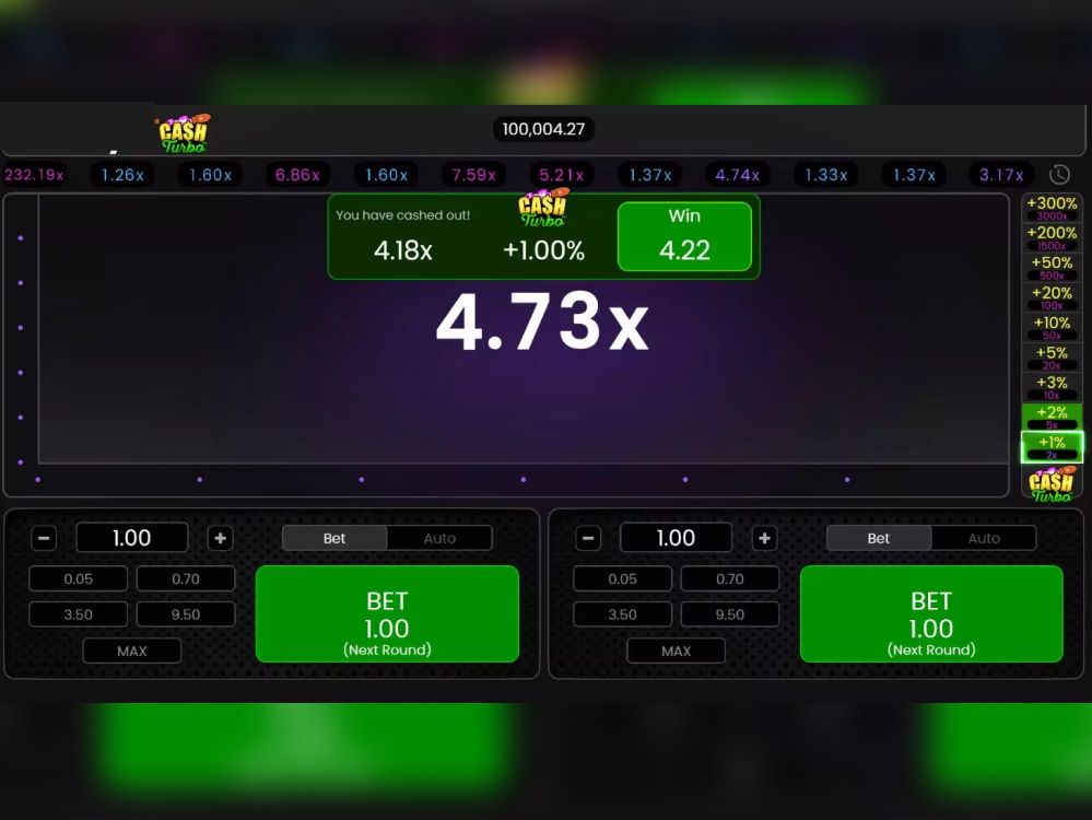 FlyX Cash Turbo