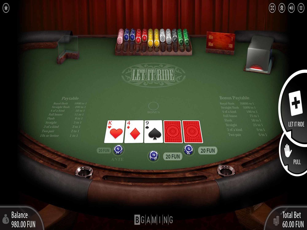 Let it Ride by Bgaming