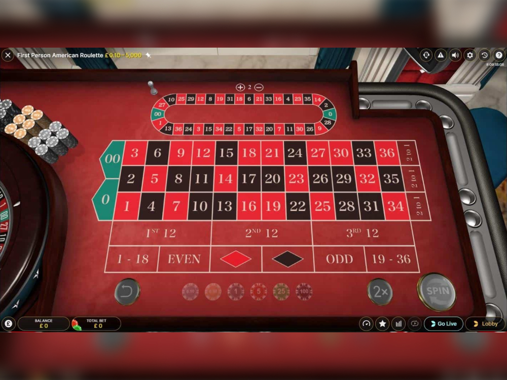 First Person American Roulette