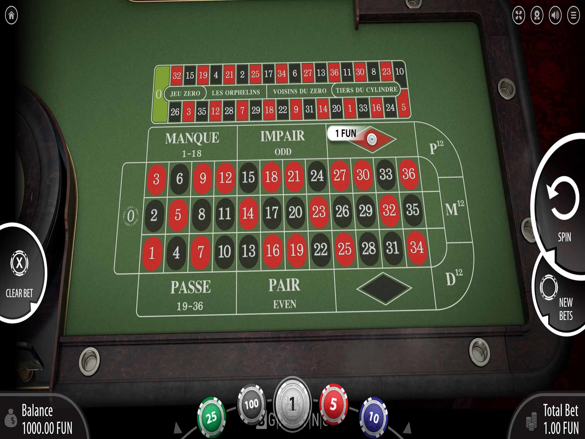 French Roulette