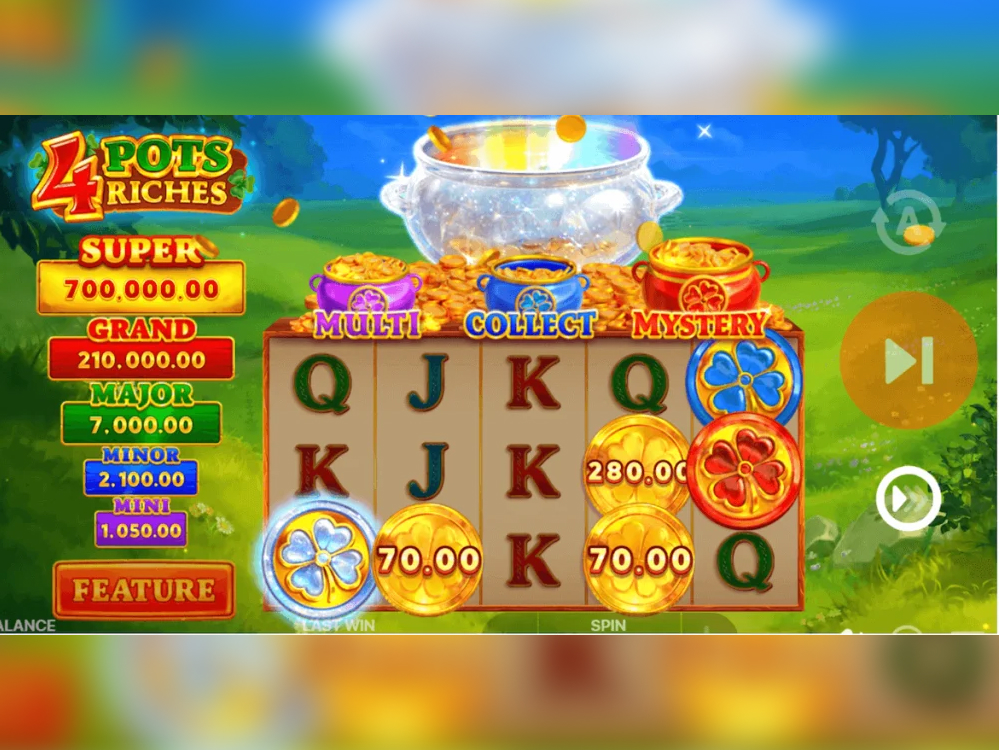 4 Pots Riches Hold and Win