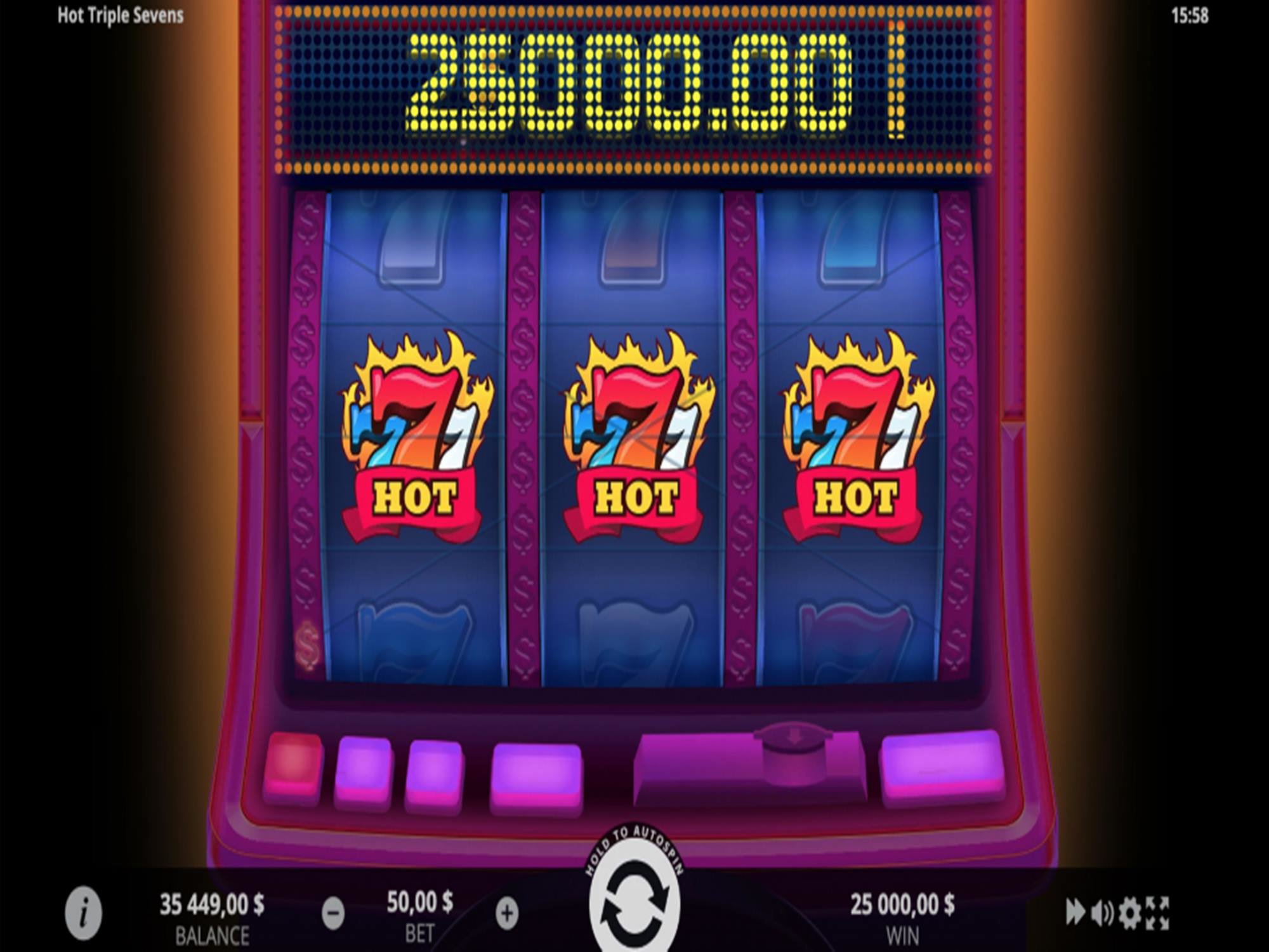 Hot Triple Sevens