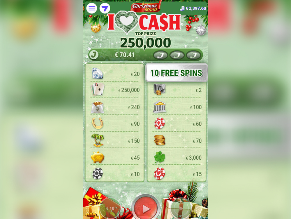 I love cash