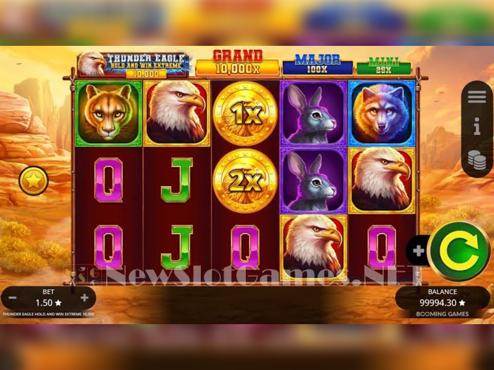 Thunder Eagle Hold and Win Extreme 10,000