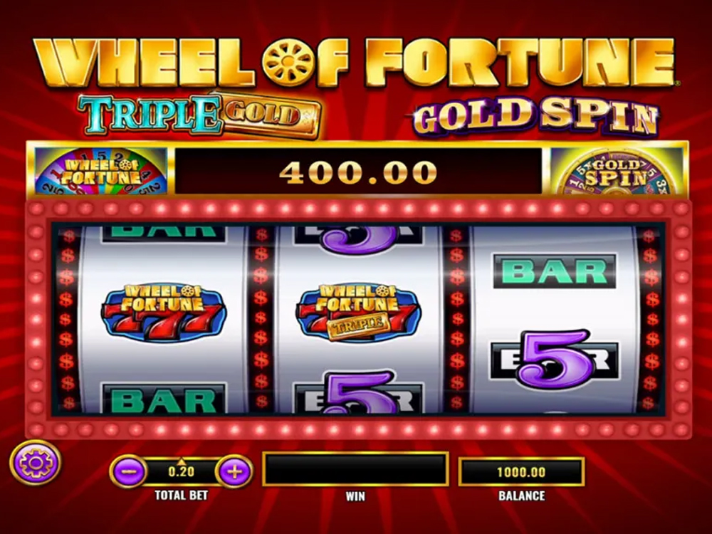 Wheel Of Fortune Triple Gold Gold Spin