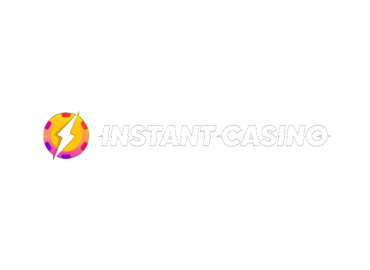 Instant Casino logo on a dark background