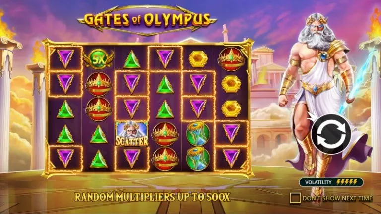 Gates of Olympus 500x max multiplier