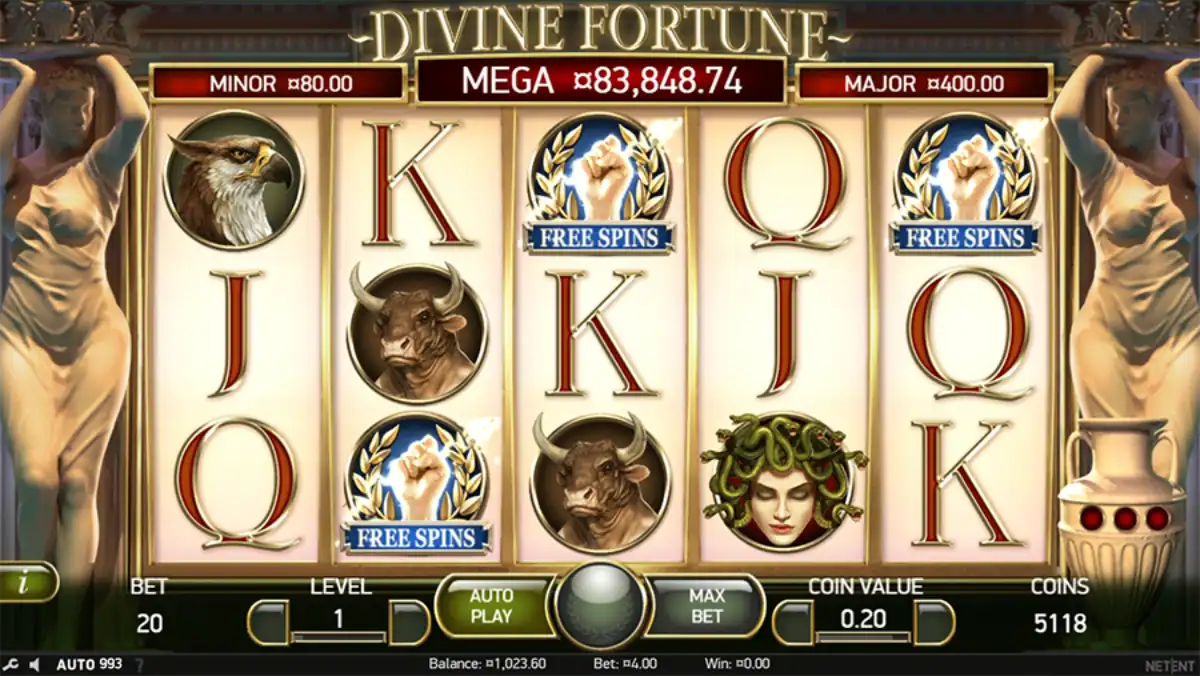divine fortune bonus trigger visible